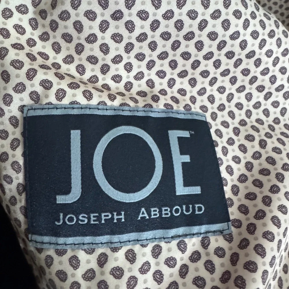 JOE Joseph Abboud‎ Blazer Mens 50R Brown Corduroy Velvet Notch Lapel Sport Coat